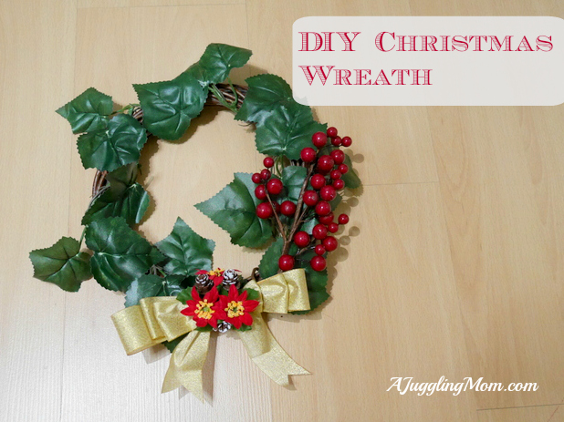 DIY Christmas Wreath 01