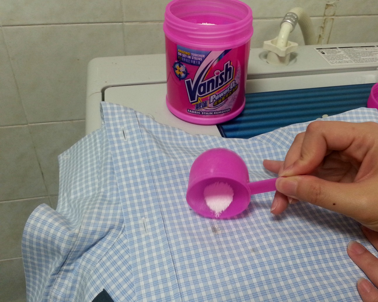 Mum’s best tip for removing stains Vanish! A Juggling Mom