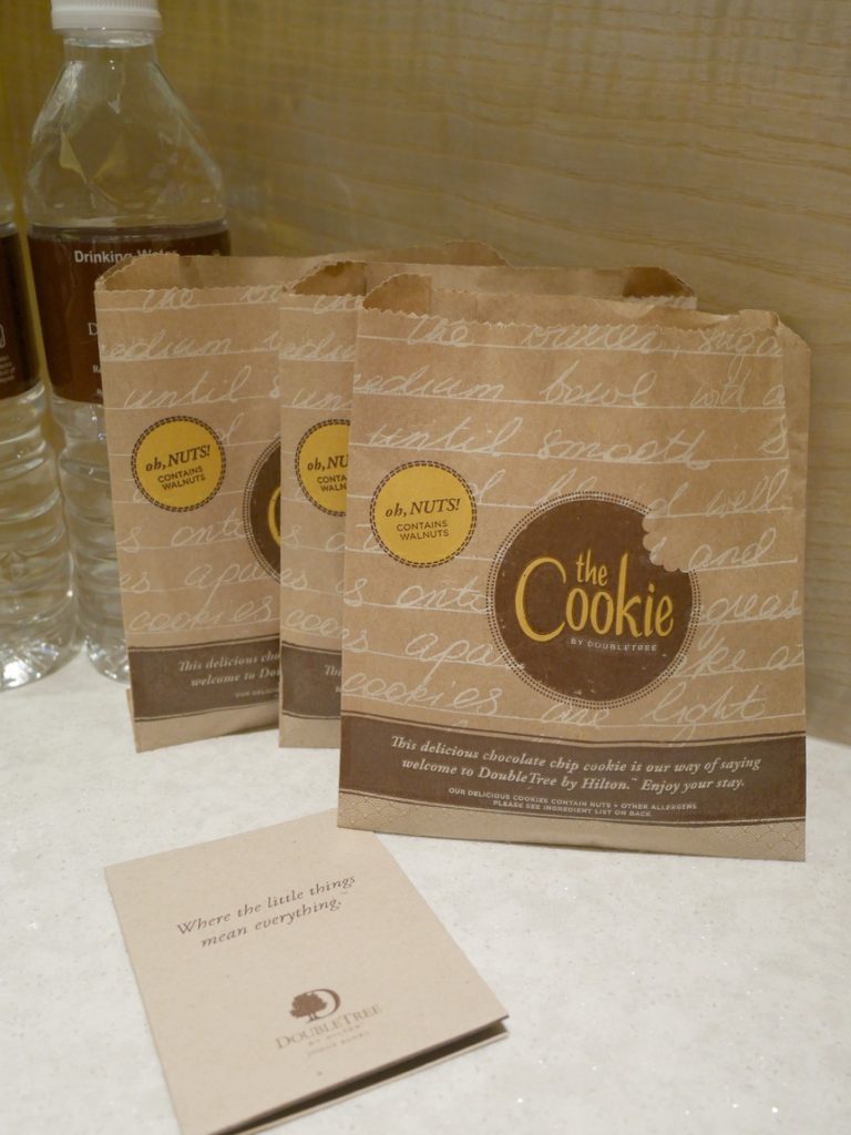 Doubletree by Hilton late chip cookie 