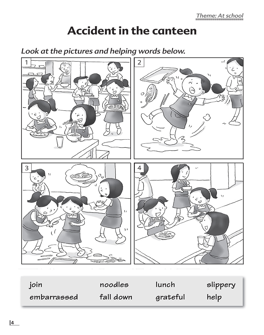 Scoring in Primary Two English Composition - A Juggling Mom