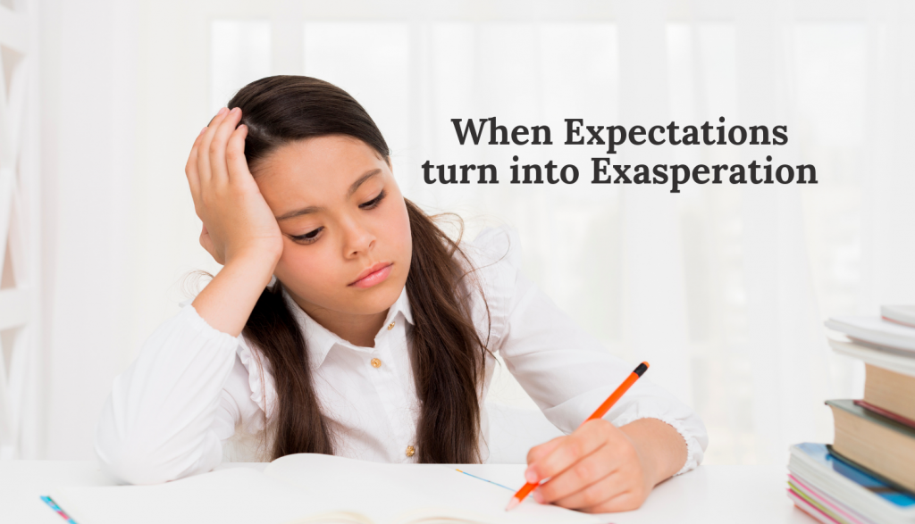 When Expectations Turn Into Exasperation A Juggling Mom
